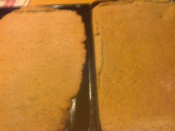 Makovo-piškótové rezy s koňakom a lieskovými orieškami (fotorecept) - obrázok 3