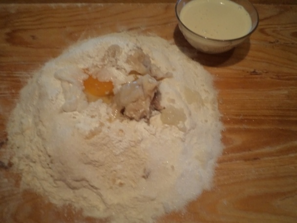 Citrónové rezy so šľahačkou a orechami (fotorecept) - obrázok 1