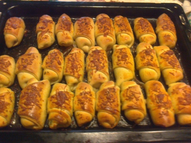 Chutné slané syrové rožky s jarnou cibuľkou (fotorecept) - obrázok 14