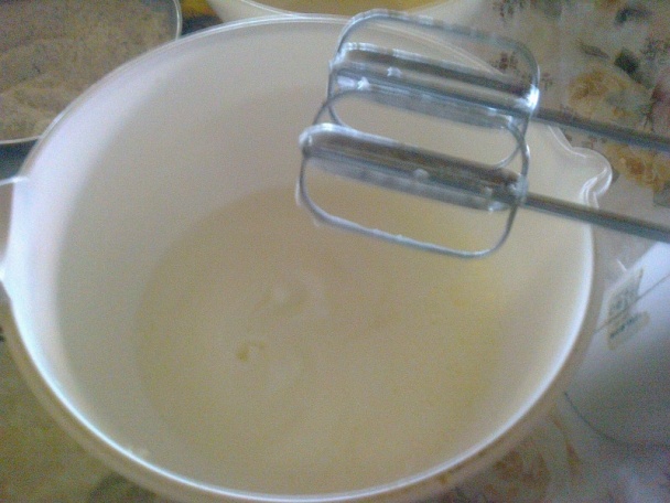 Mandľové rezy s kivi džemom (fotorecept) - obrázok 1