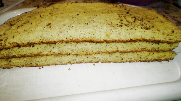 Mandľové rezy s kivi džemom (fotorecept) - obrázok 7