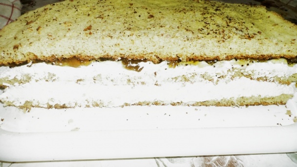 Mandľové rezy s kivi džemom (fotorecept) - obrázok 9