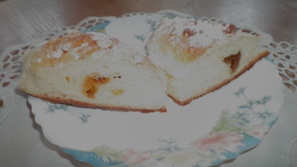 Smotanové rožky plnené kivi džemom a posypané orieškami (fotorecept) - obrázok 7