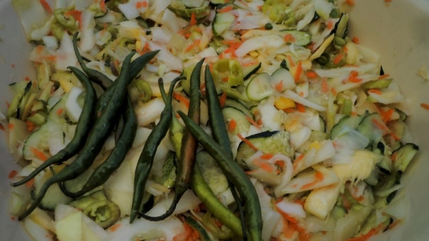 Cukinová čalamáda na štipľavo (fotorecept) - obrázok 2