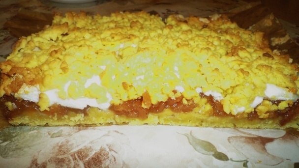 Strúhaný linzer s dulovým džemom (fotorecept) - obrázok 9