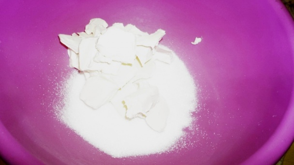 Ringlotové kocky so šľahačkou (fotorecept) - obrázok 1