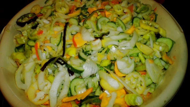 Letná čalamáda v skladkokyslom náleve (fotorecept) - obrázok 2