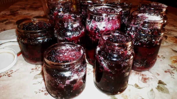 Zavárané černice s cukrom a Amarettom (fotorecept) - obrázok 2