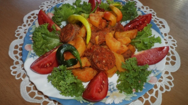 Zemiakový paprikáš po sedliacky (fotorecept) - obrázok 14