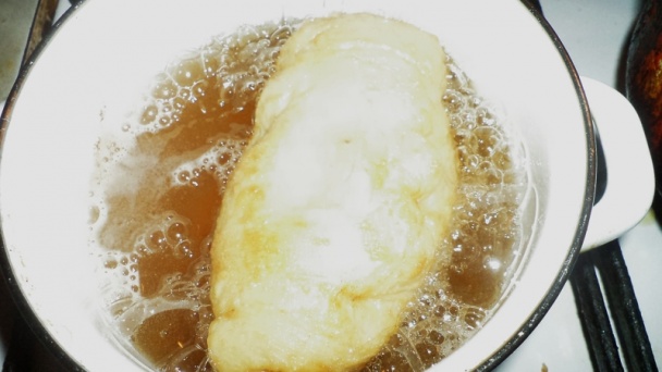 Hot-dog lángoš  (fotorecept) - obrázok 8