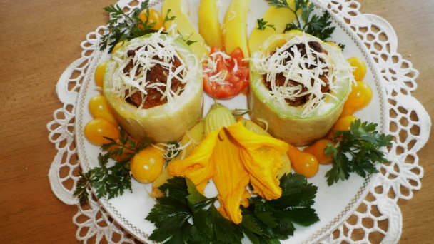 Plnené cukinové mištičky (fotorecept) - obrázok 4