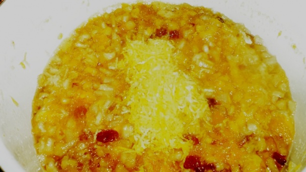Hruškovo-pomarančový džem s hrozienkami a orechami (fotorecept) - obrázok 7