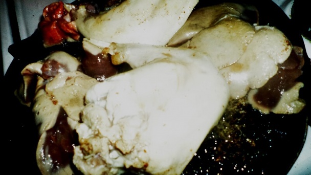 Králičie stehno a pečienky na červenom víne (fotorecept) - obrázok 2