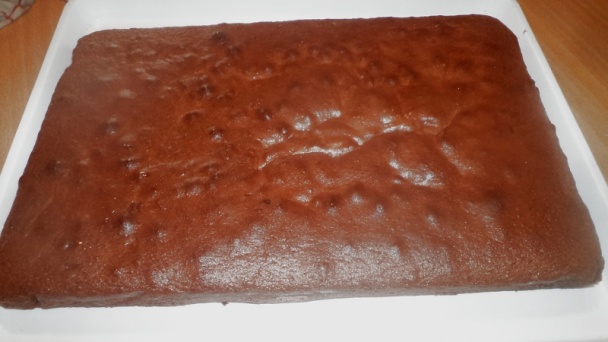 Kakaovo-oblátkové karamelové rezy (fotorecept) - obrázok 4