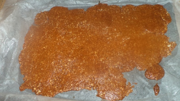 Kakaovo-oblátkové karamelové rezy (fotorecept) - obrázok 7