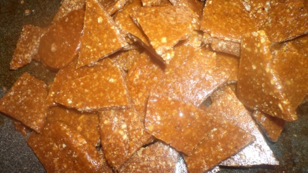 Kakaovo-oblátkové karamelové rezy (fotorecept) - obrázok 8