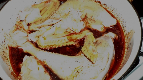 Perkelt z kohúta s tvarohovo-smotanovými rezancami so slaninkou (fotorecept) - obrázok 5