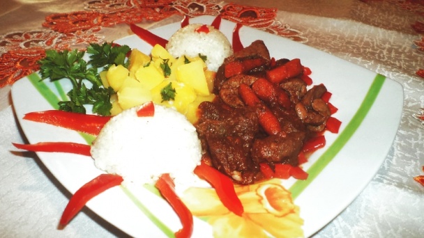 Hovädzie ragú na pive s bravčovou pečienkou (fotorecept) - obrázok 12