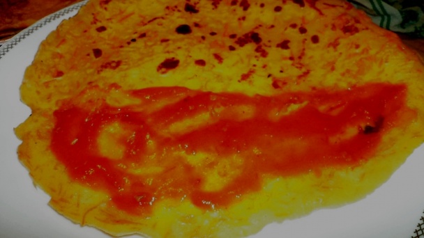 Plnená mrkvová palacinka (fotorecept) - obrázok 10