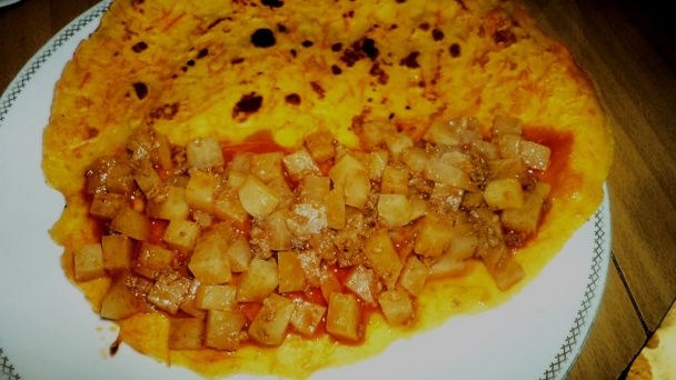 Plnená mrkvová palacinka (fotorecept) - obrázok 11