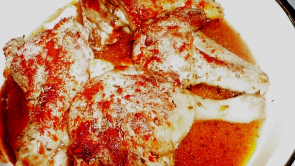 Dusené kačacie stehná a plnený krk na majoránke (fotorecept) - obrázok 4