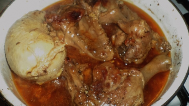 Dusené kačacie stehná a plnený krk na majoránke (fotorecept) - obrázok 10