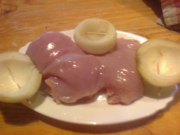 Pečená plnená cibuľa (fotorecept) - obrázok 1