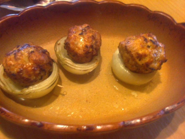 Pečená plnená cibuľa (fotorecept) - obrázok 5