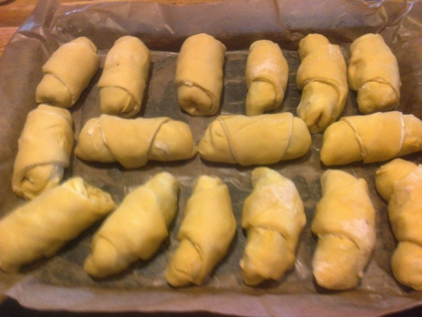 Štvorvrstvové hruškovo-makové rožky s mascarpone (fotorecept) - obrázok 12