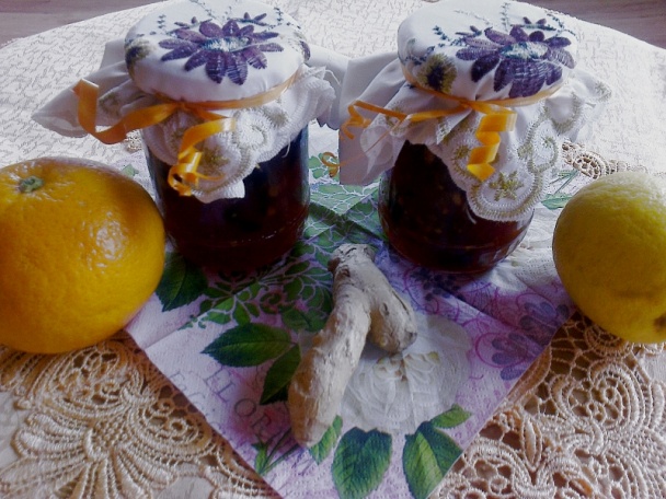 Grepovo-pomarančový džem s ďumbierom (fotorecept) - obrázok 12