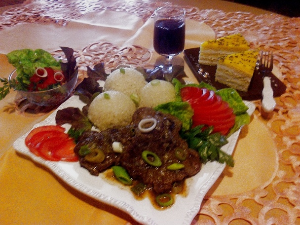 Hovädzí plátok na póre (fotorecept) - obrázok 7