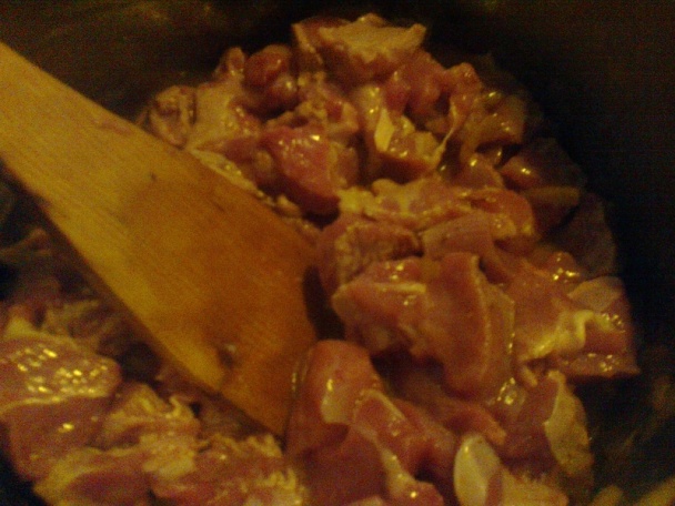 Segedínsky guláš z vykosteného morčacieho stehna (fotorecept) - obrázok 3