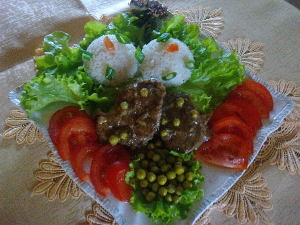 Hovädzie medailóinky na hrášku (fotorecept) - obrázok 7