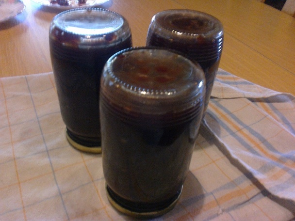 Čerešňový džem s čokoládou a višňovicou (fotorecept) - obrázok 7