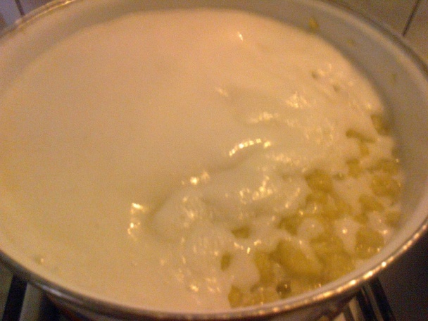 Detvianske salašnícke bryndzové halušky s klobáskou (fotorecept) - obrázok 3