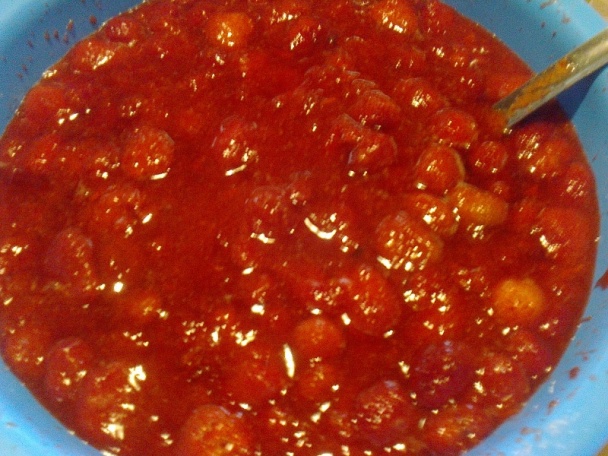 Jahodový džem s vanilkou a koňakom (fotorecept) - obrázok 3