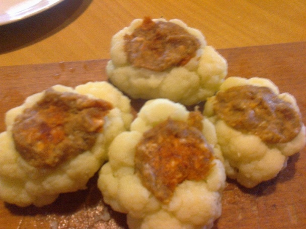 Plnené karfiolové ruže (fotorecept) - obrázok 5