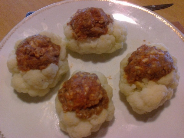 Plnené karfiolové ruže (fotorecept) - obrázok 6