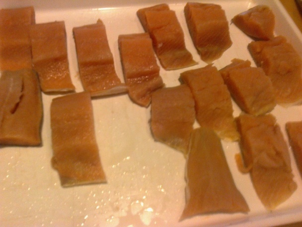 Lososové kúsky v pivnom cestíčku (fotorecept) - obrázok 2