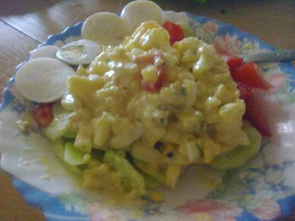 Vajíčkovo-jablkový šalát (fotorecept) - obrázok 9