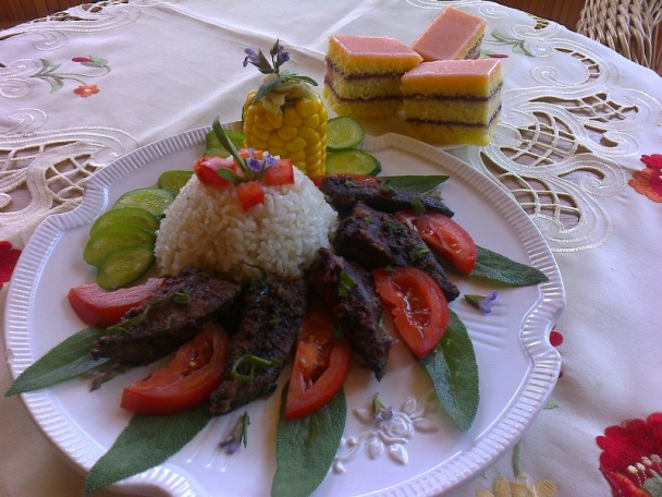 Bravčová pečeň na šalvii - obrázok 1