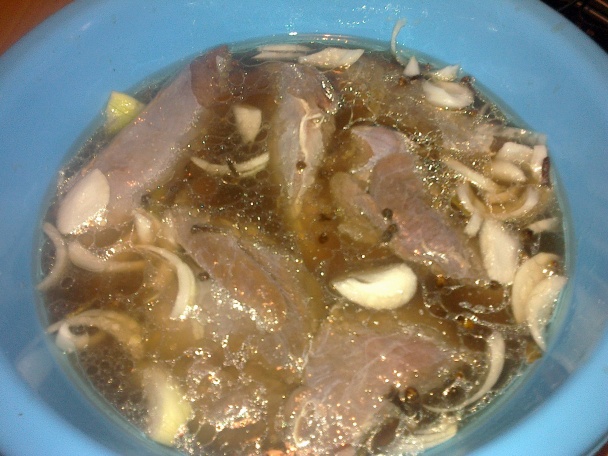 Plnené jelenčie pliecko (fotorecept) - obrázok 1