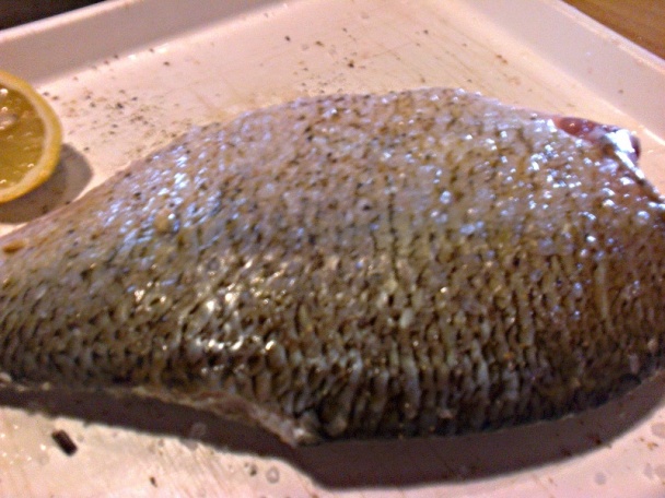 Pečený pleskáč na masle s koňakom (fotorecept) - obrázok 3