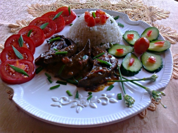 Domáca bravčová pečeň na slaninke s cesnakopažítkou (fotorecept) - obrázok 7