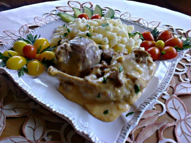 Králik s kuriatkami na smotane (fotorecept) - obrázok 7