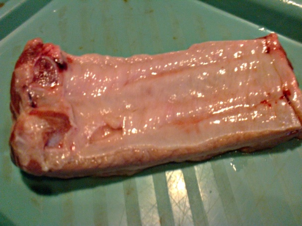 Bravčové rebierko s ružičkovým kelom (fotorecept) - obrázok 1