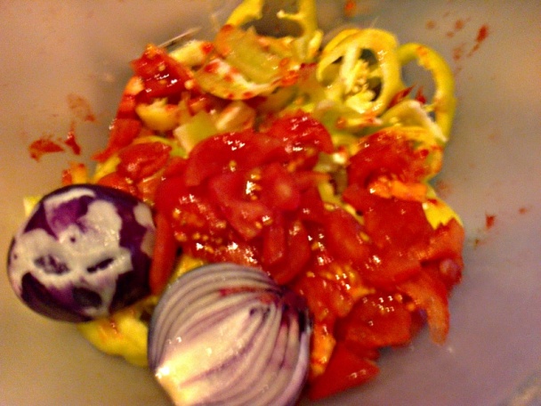 Bravčová podbrušinka plnená lečom s klobásou (fotorecept) - obrázok 3