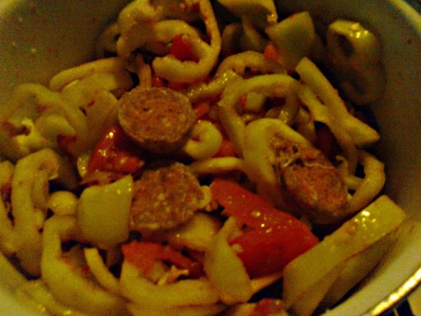 Bravčová podbrušinka plnená lečom s klobásou (fotorecept) - obrázok 6