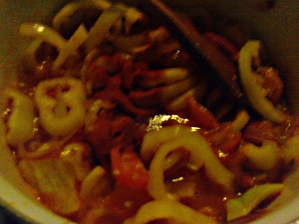 Bravčová podbrušinka plnená lečom s klobásou (fotorecept) - obrázok 7