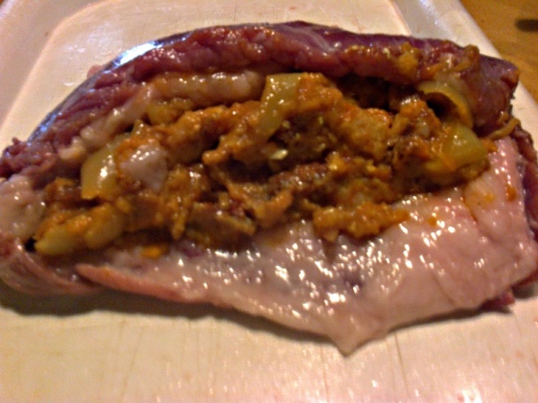 Bravčová podbrušinka plnená lečom s klobásou (fotorecept) - obrázok 9